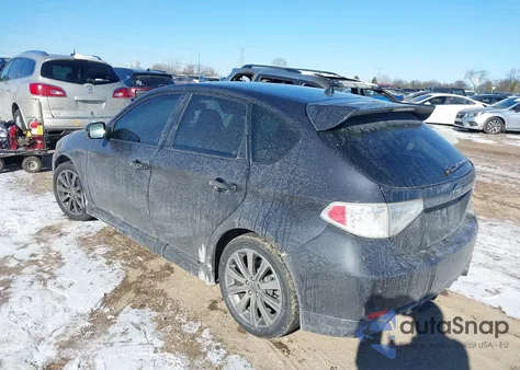 2009 Subaru Impreza Wrx из США, поврежденный, VIN JF1GH76699G802987